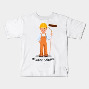 Master painter Kids T-Shirt